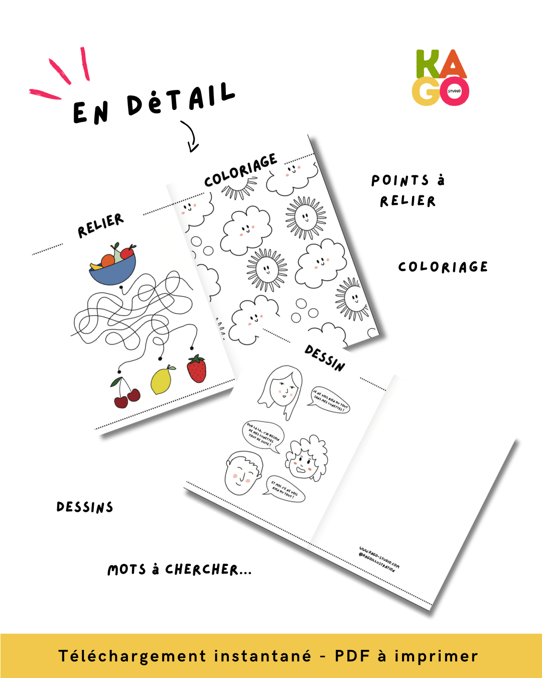 alt="Cuaderno infantil digital especial bodas con 16 páginas de juegos y colorear para imprimir"