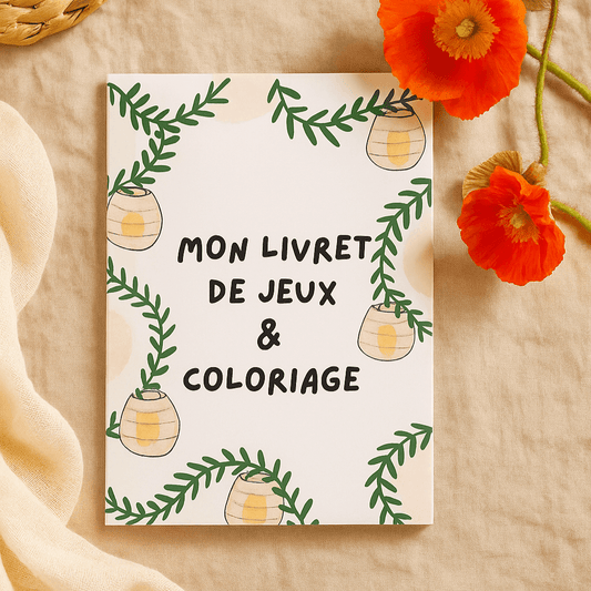 alt="Cuaderno infantil digital especial bodas con 16 páginas de juegos y colorear para imprimir"