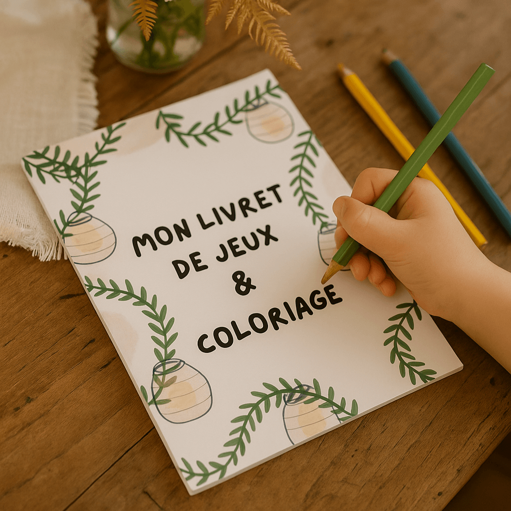 alt="Cuaderno infantil digital especial bodas con 16 páginas de juegos y colorear para imprimir"