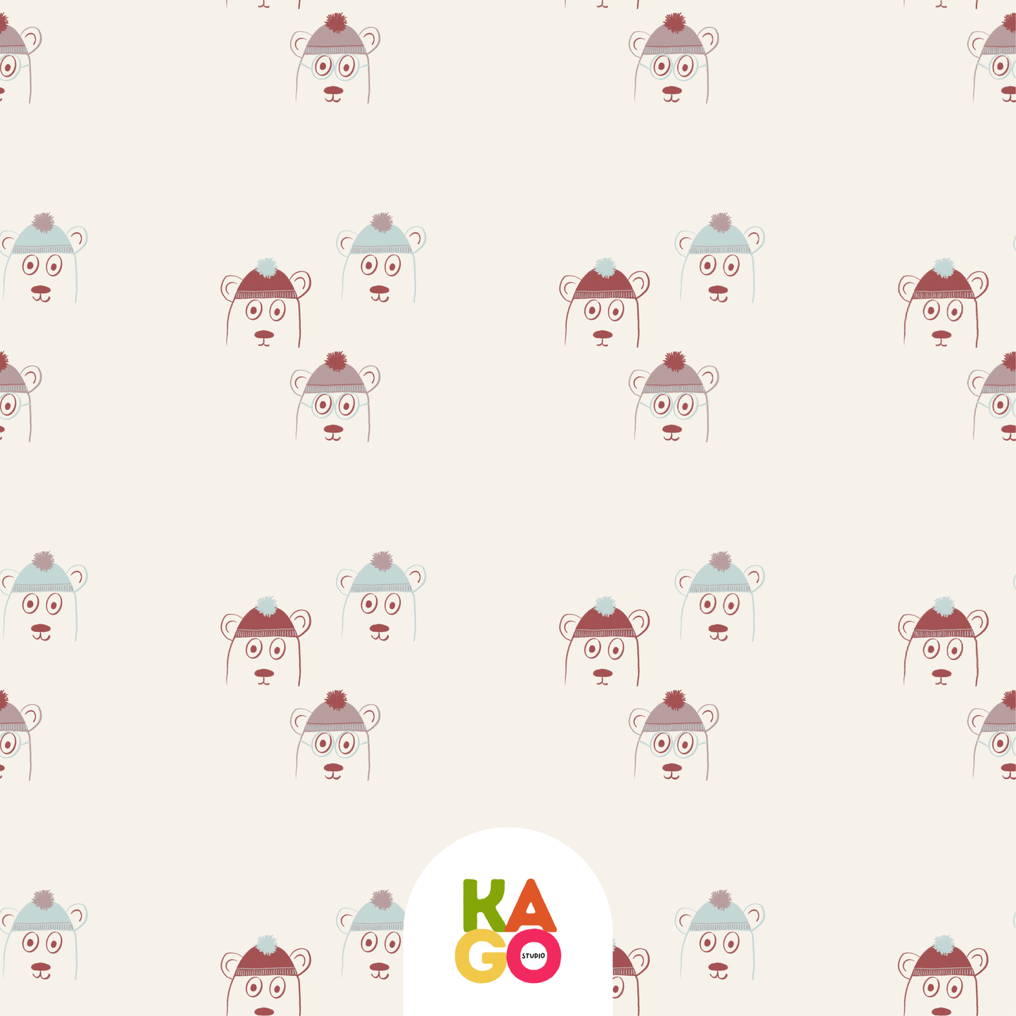 Papel pintado - Ositos - Tradicional