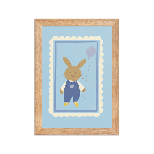 alt= Póster Día de juego con marco - Kago Studio