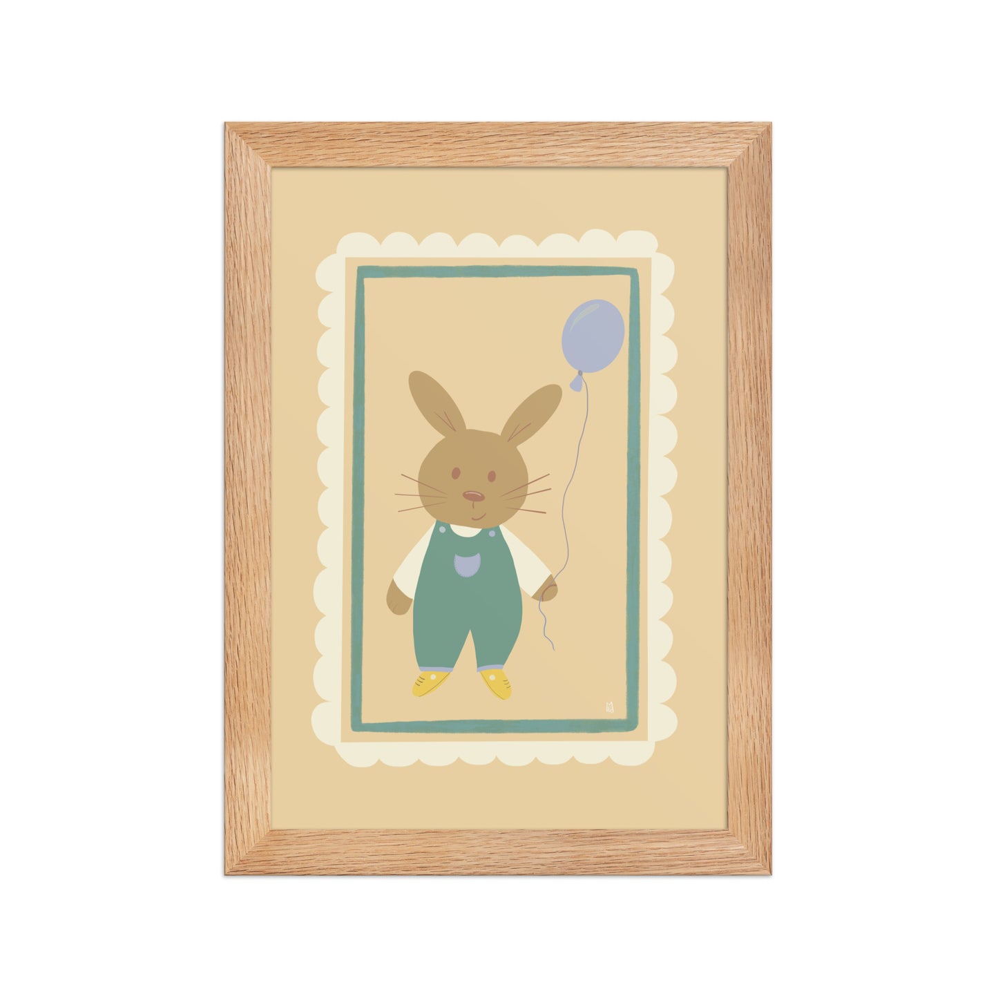 alt= Póster Día de juego con marco - Kago Studio