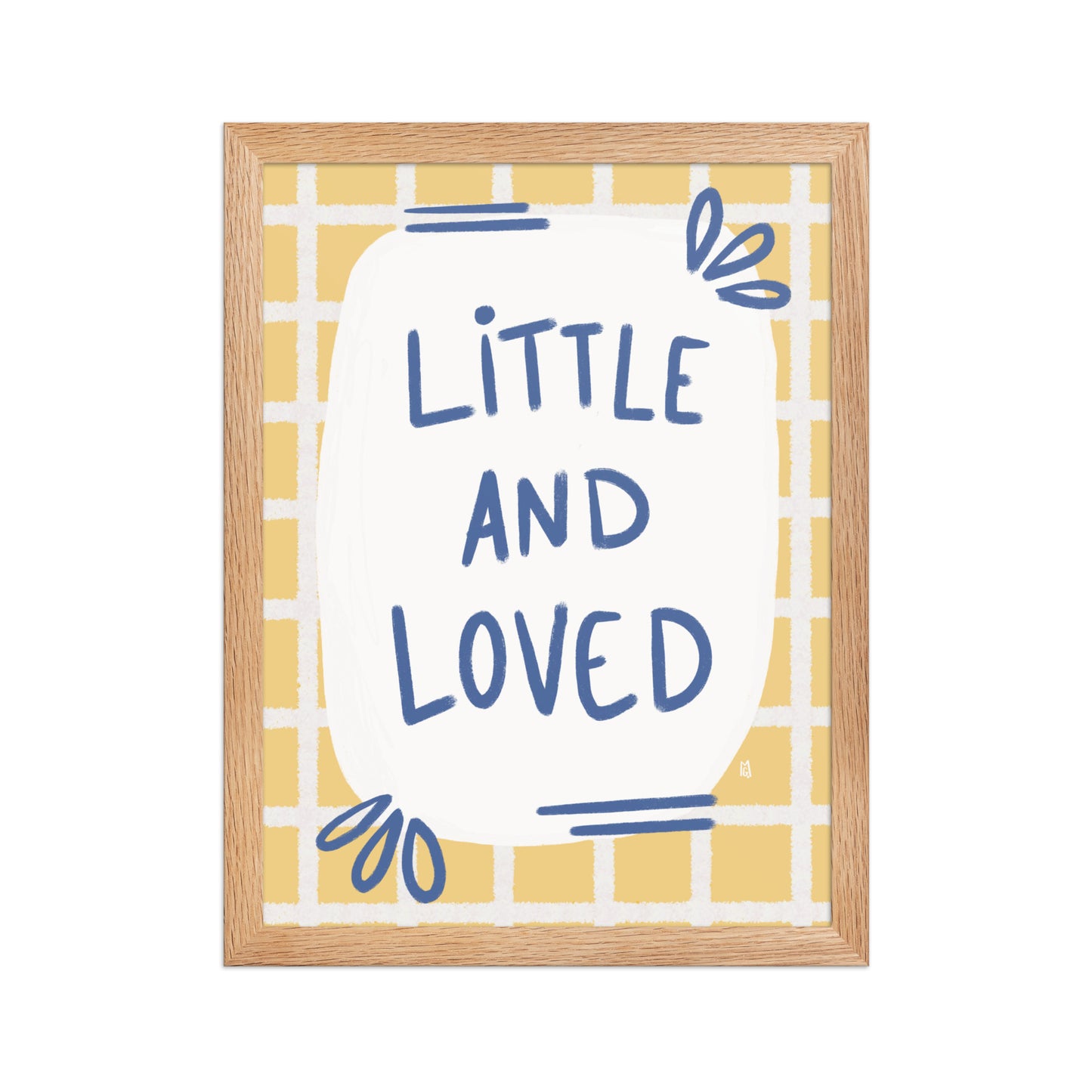alt = Póster Little and Loved - Kago Studio
