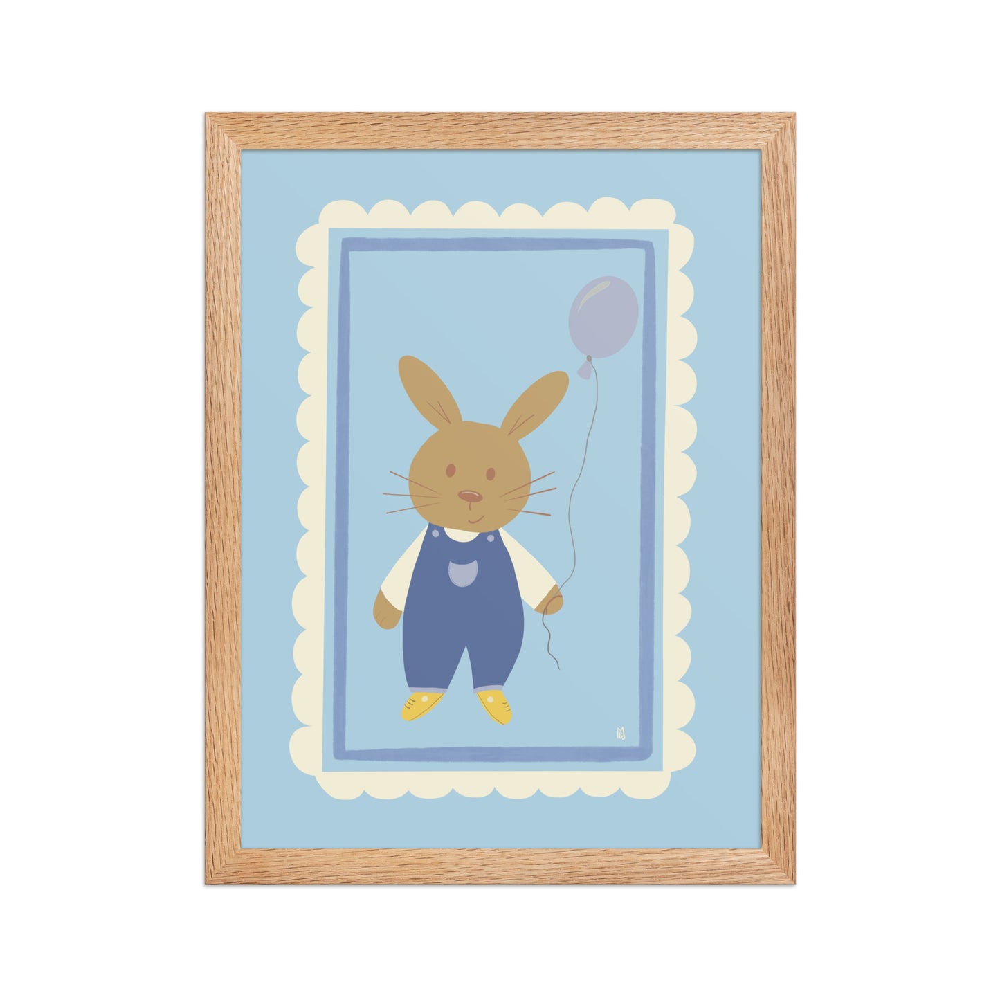 alt= Póster Día de juego con marco - Kago Studio