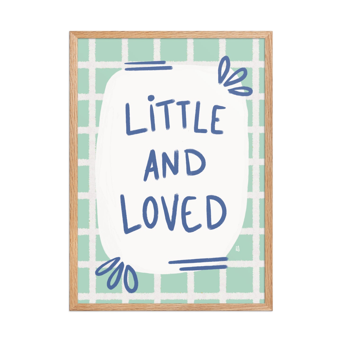 alt = Póster Little and Loved - Kago Studio