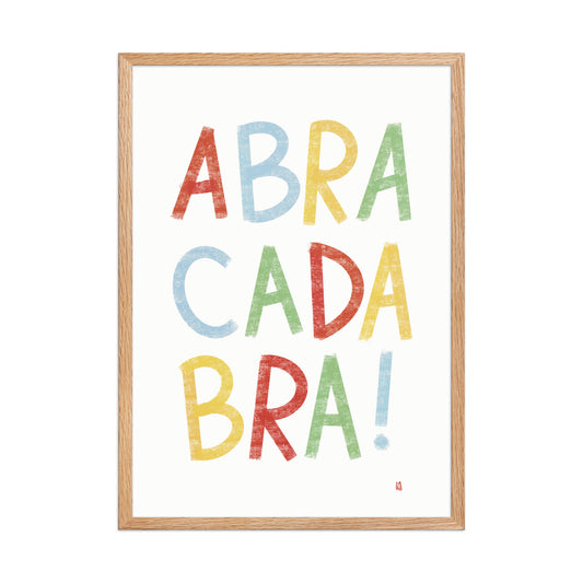 alt = Póster  infantil abracadabra - Kago Studio