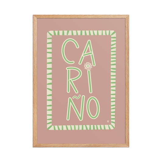 alt=póster cariño - Kago Studio