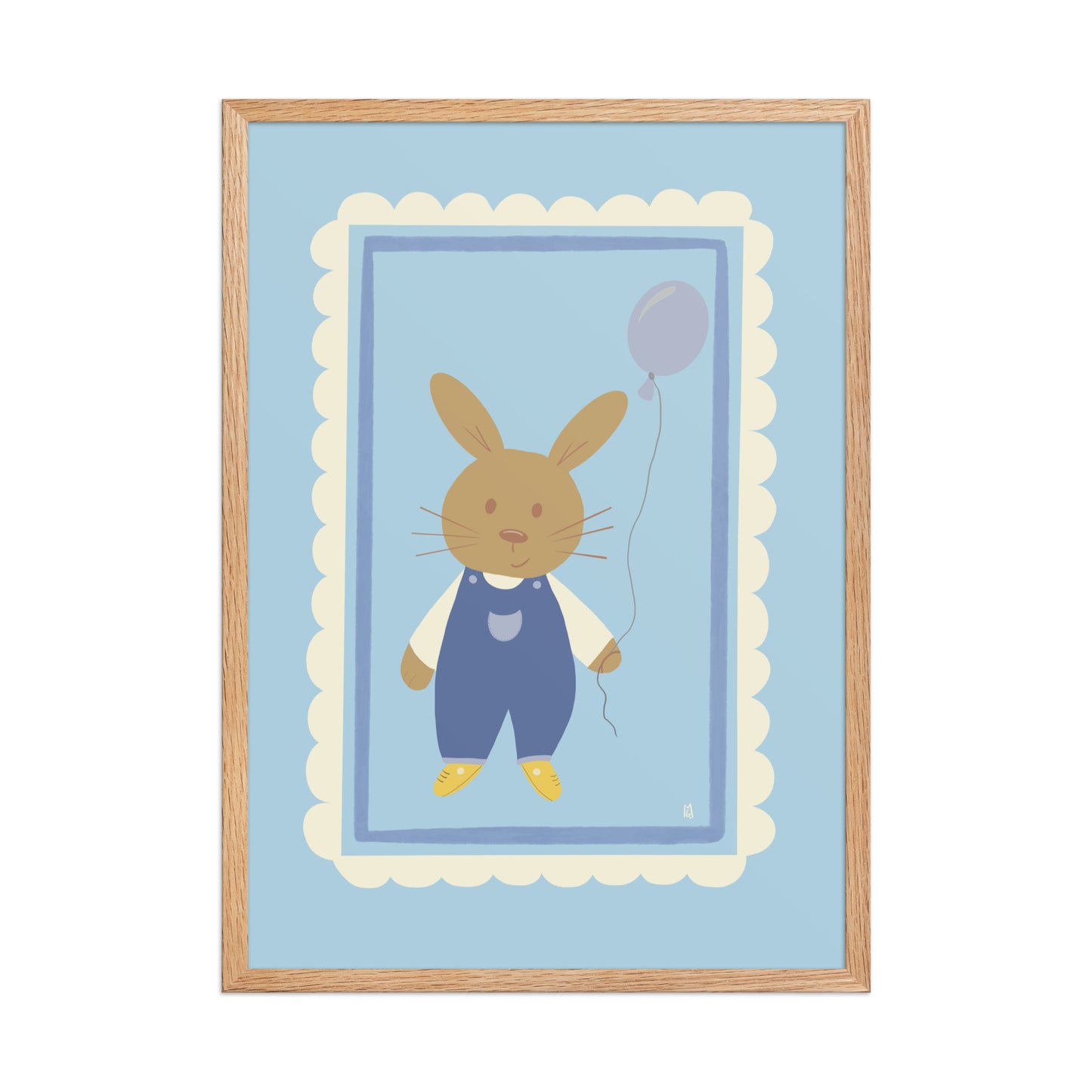 alt= Póster Día de juego con marco - Kago Studio