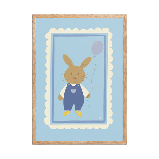 alt= Póster Día de juego con marco - Kago Studio