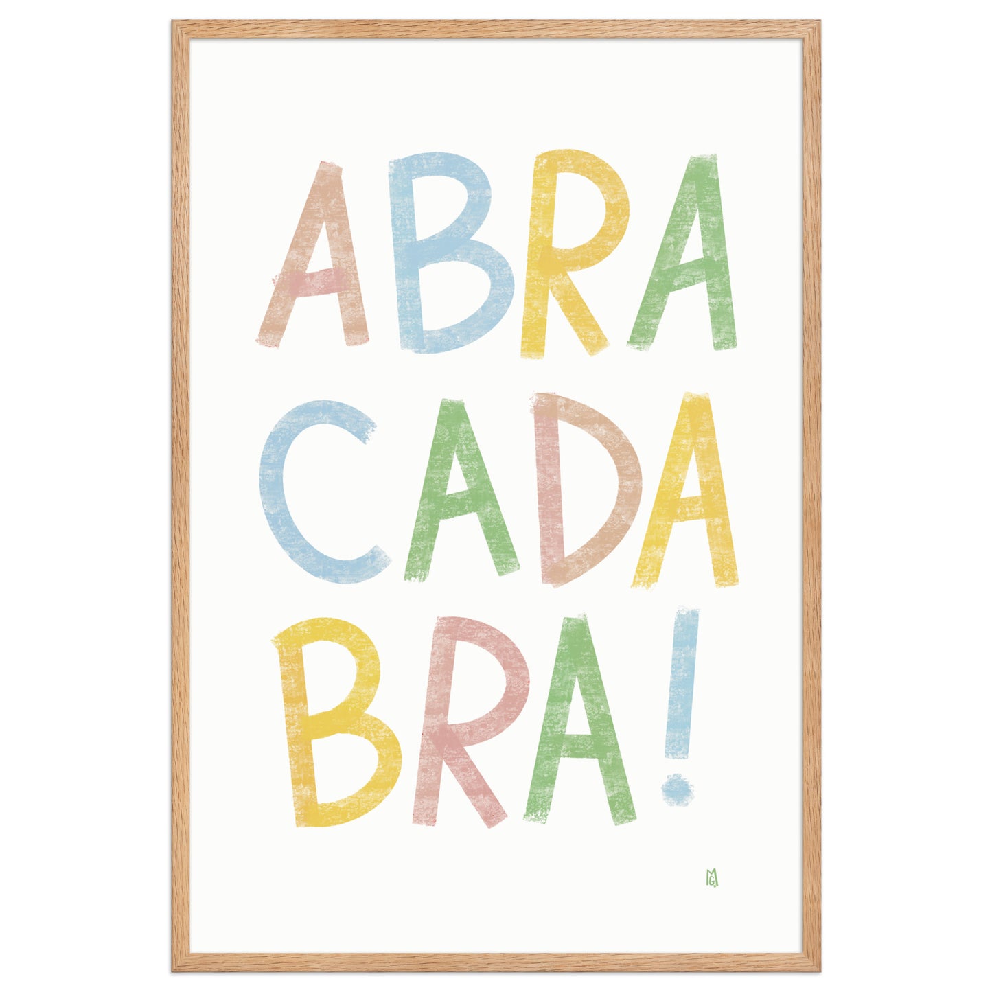 alt = Póster  infantil abracadabra - Kago Studio