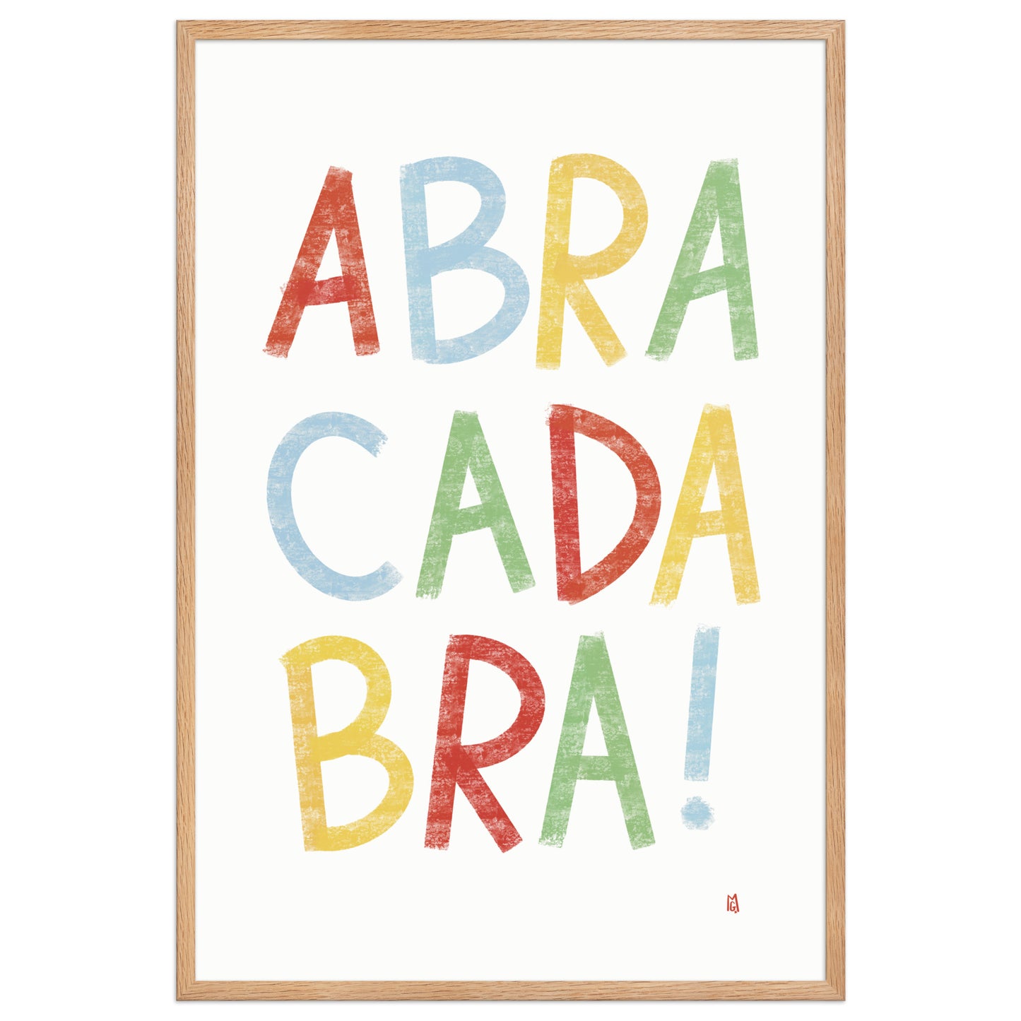 alt = Póster  infantil abracadabra - Kago Studio