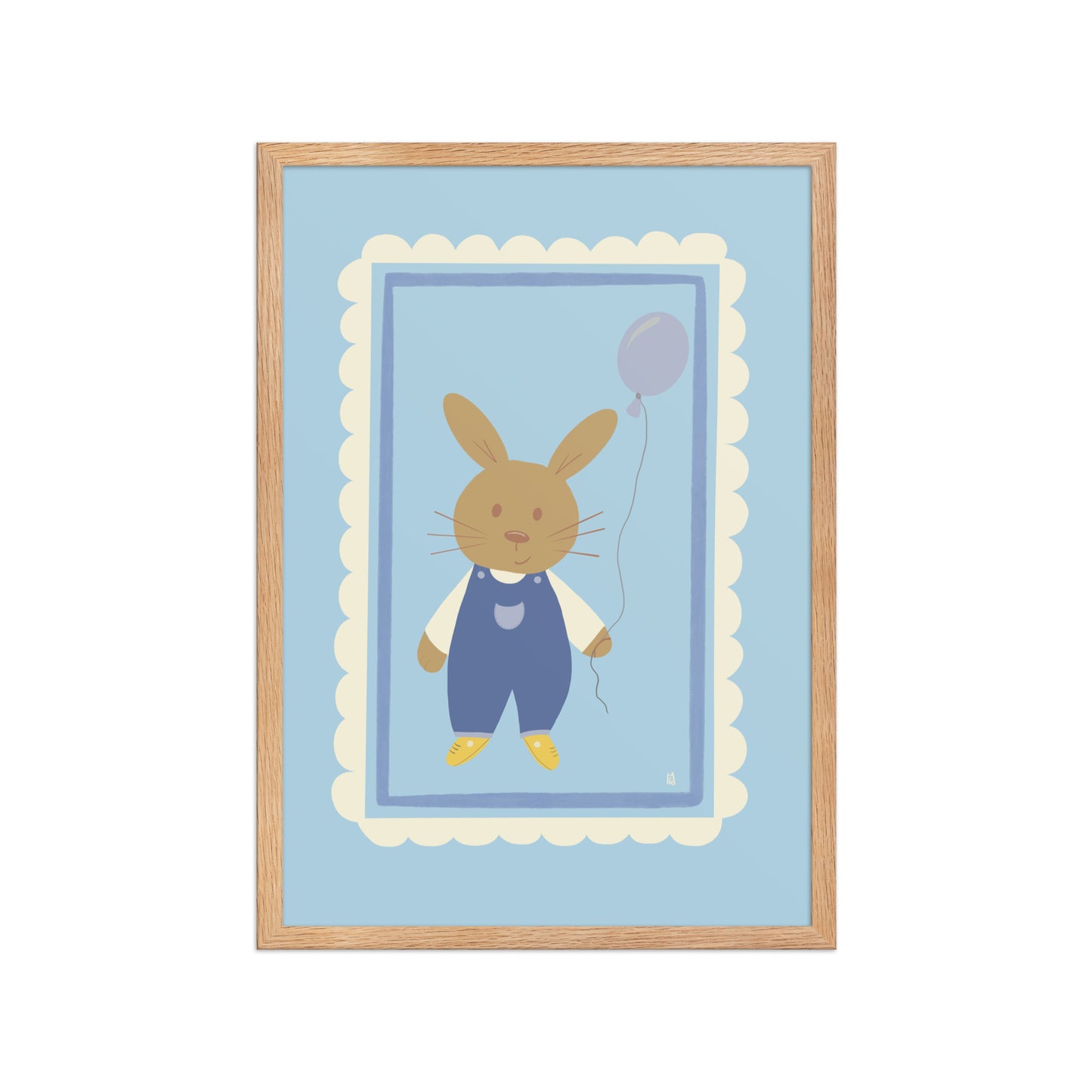 alt= Póster Día de juego con marco - Kago Studio
