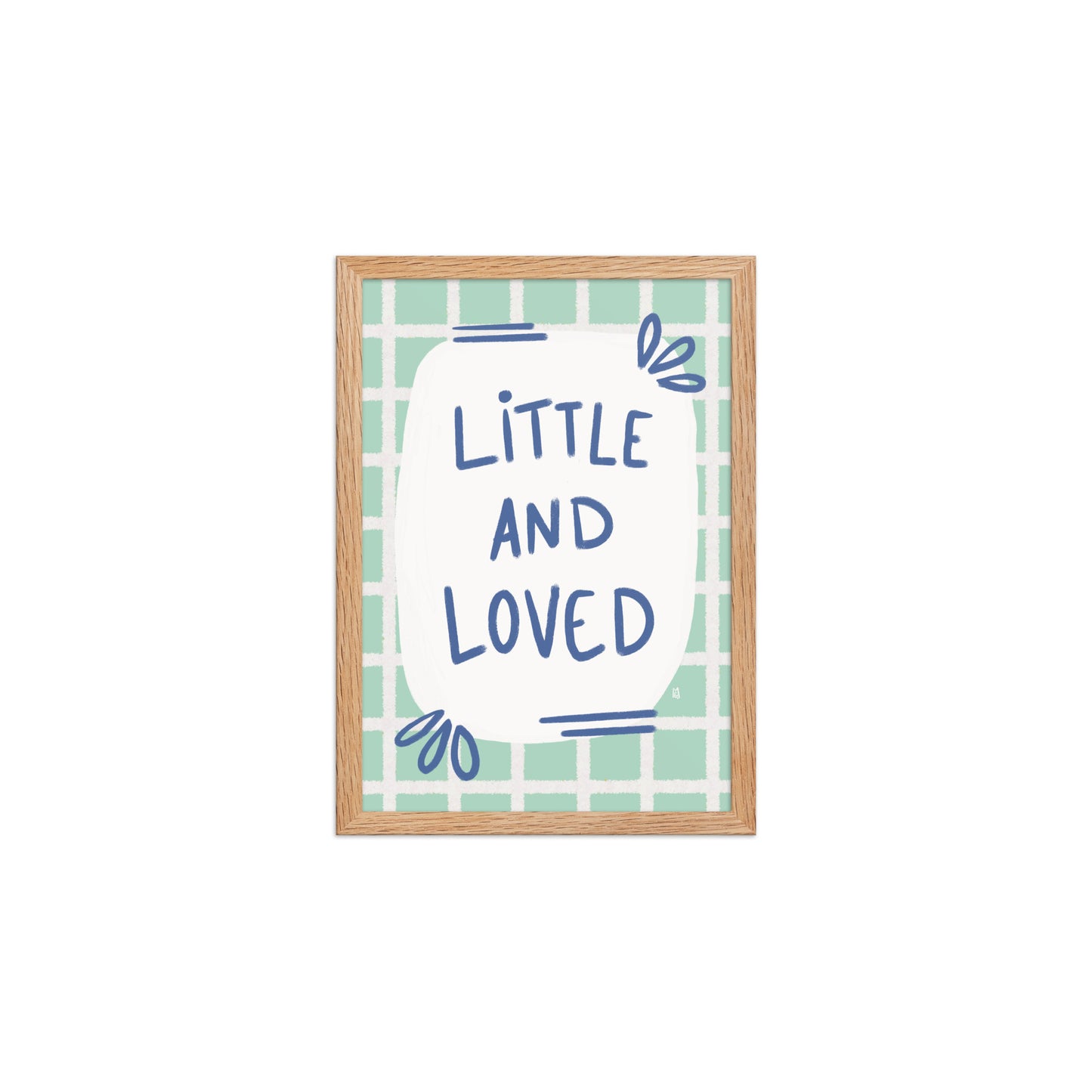 alt = Póster Little and Loved - Kago Studio