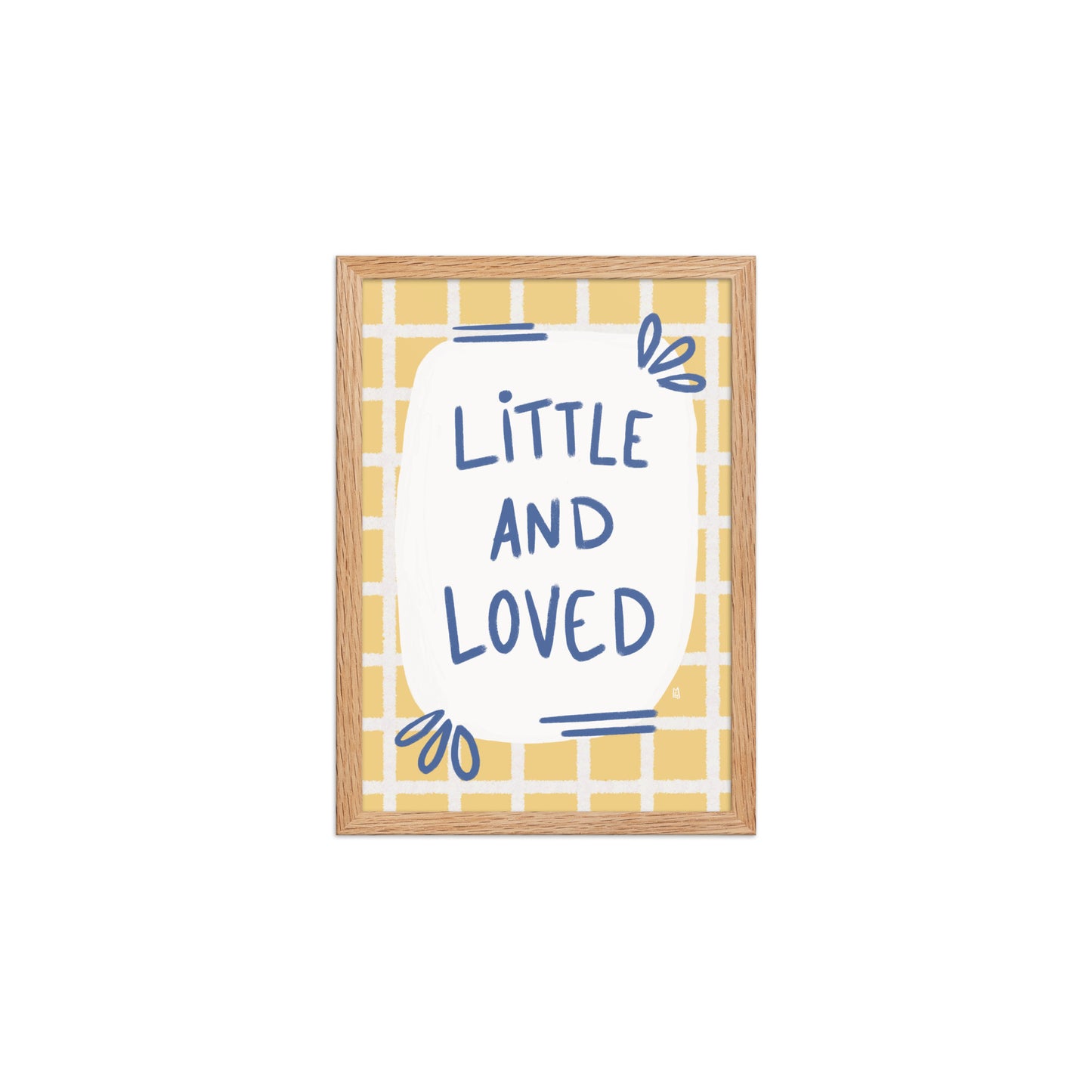 alt = Póster Little and Loved - Kago Studio