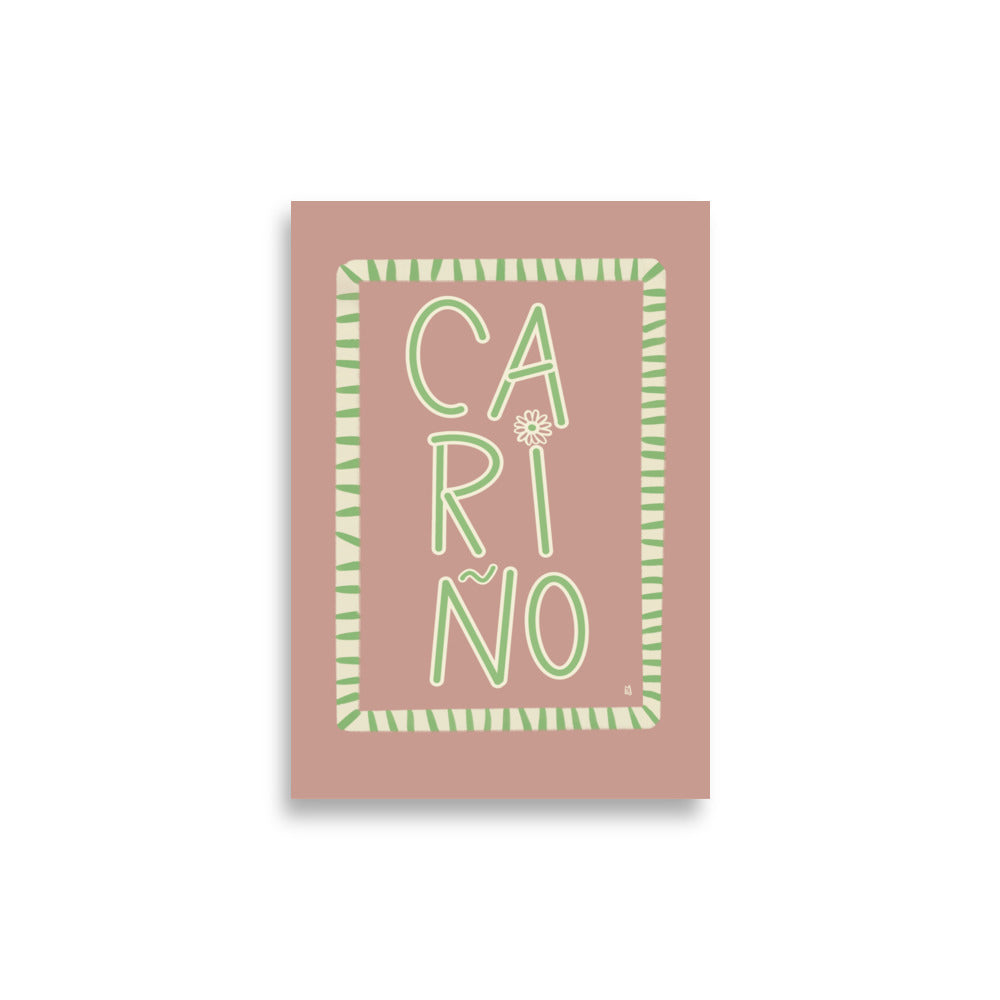 alt = Póster infantil Cariño - Kago Studio