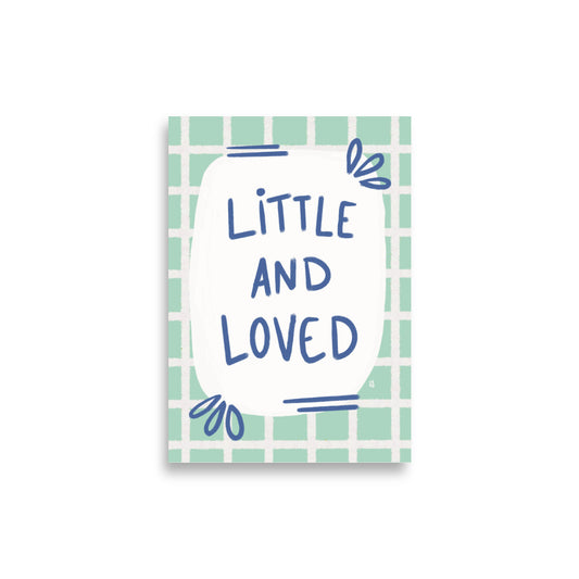alt= Póster Little and loved - Kago Studio