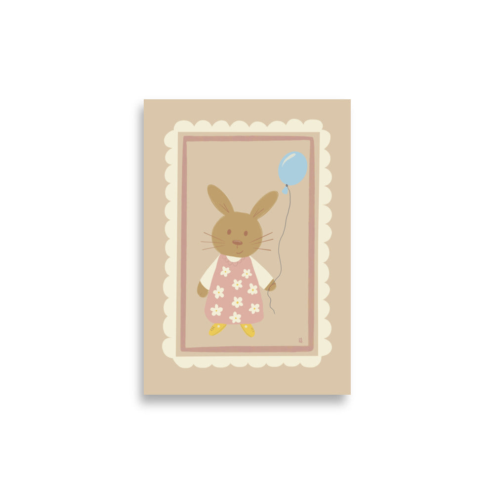 alt= Póster Día de fiesta - Kago Studio