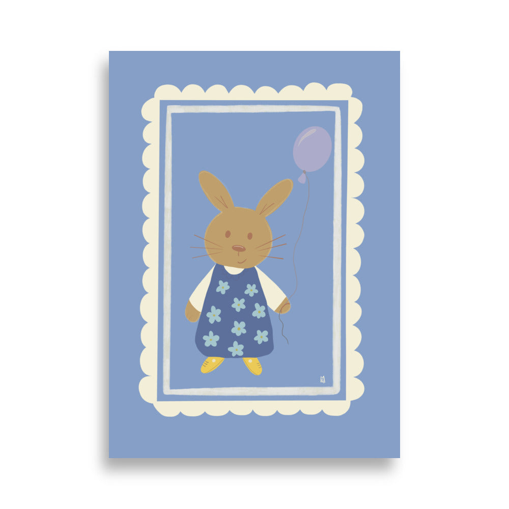 alt= Póster Día de fiesta - Kago Studio