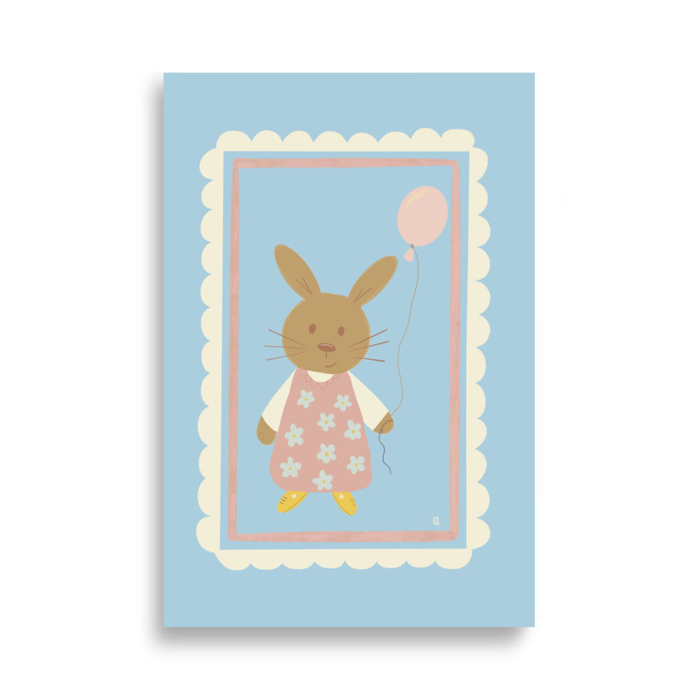 alt= Póster Día de fiesta - Kago Studio