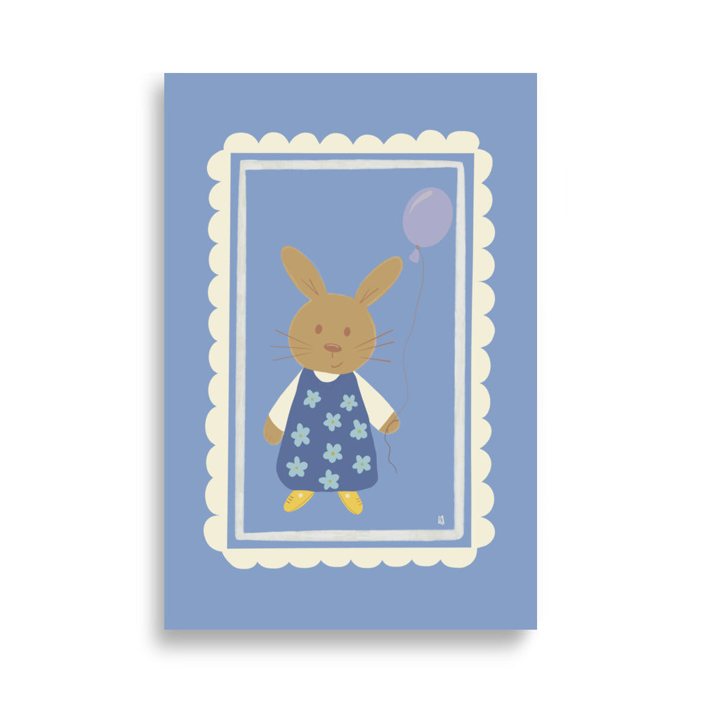 alt= Póster Día de fiesta - Kago Studio