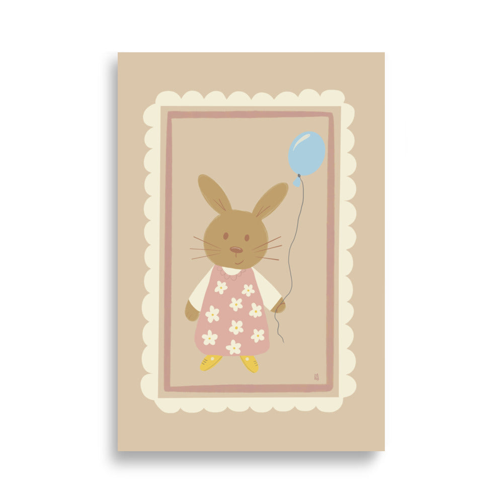 alt= Póster Día de fiesta - Kago Studio