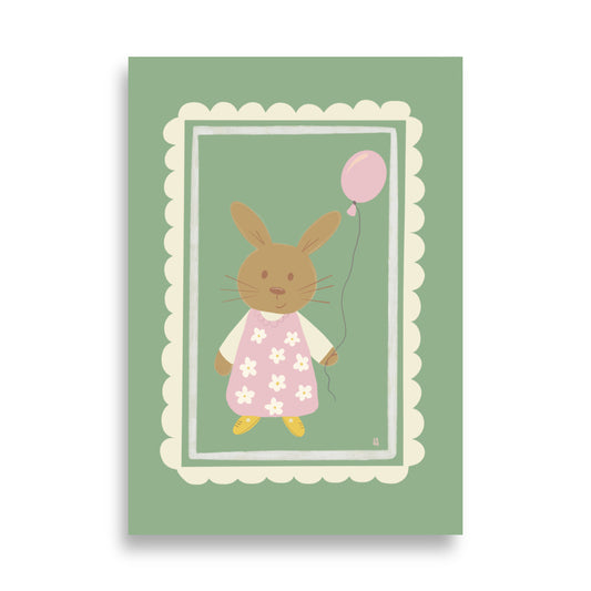 alt= Póster Día de fiesta - Kago Studio