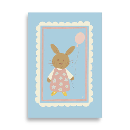 alt= Póster Día de fiesta - Kago Studio
