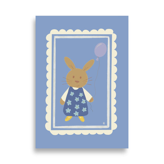 alt= Póster Día de fiesta - Kago Studio