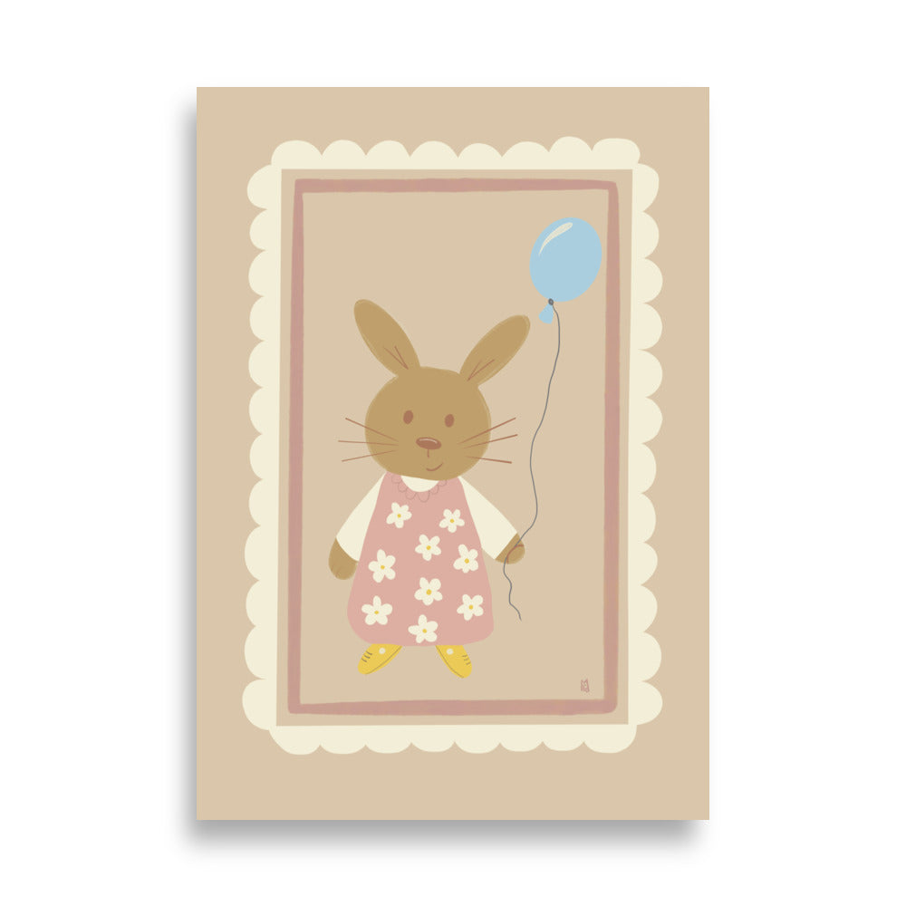 alt= Póster Día de fiesta - Kago Studio