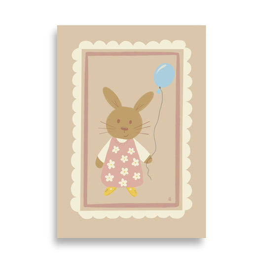 alt= Póster Día de fiesta - Kago Studio