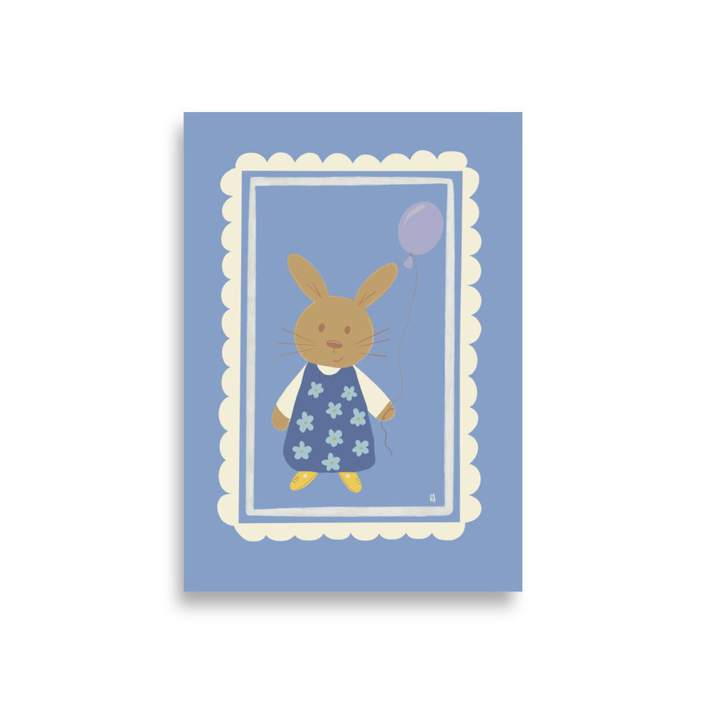 alt= Póster Día de fiesta - Kago Studio