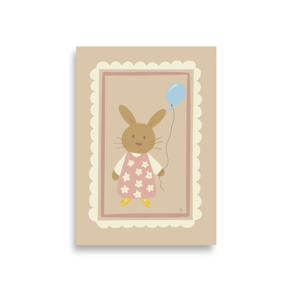 alt= Póster Día de fiesta - Kago Studio
