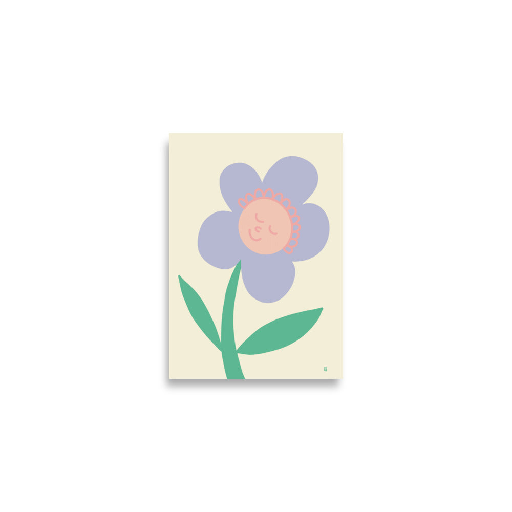 alt="Póster infantil Primavera en papel mate grueso – decoración divertida y original para habitación de niños"