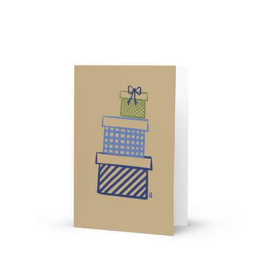 alt= tarjeta de felicitación Regalos - Kago Studio