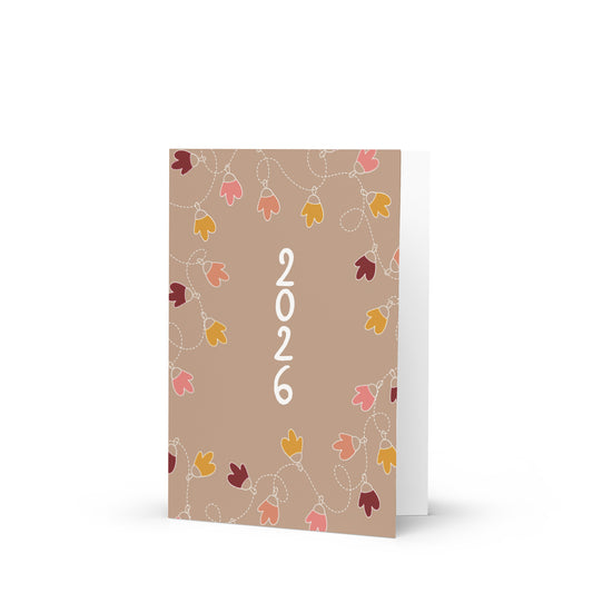 alt= Tarjeta de felicitación  - Nuevo Año - Classy chic