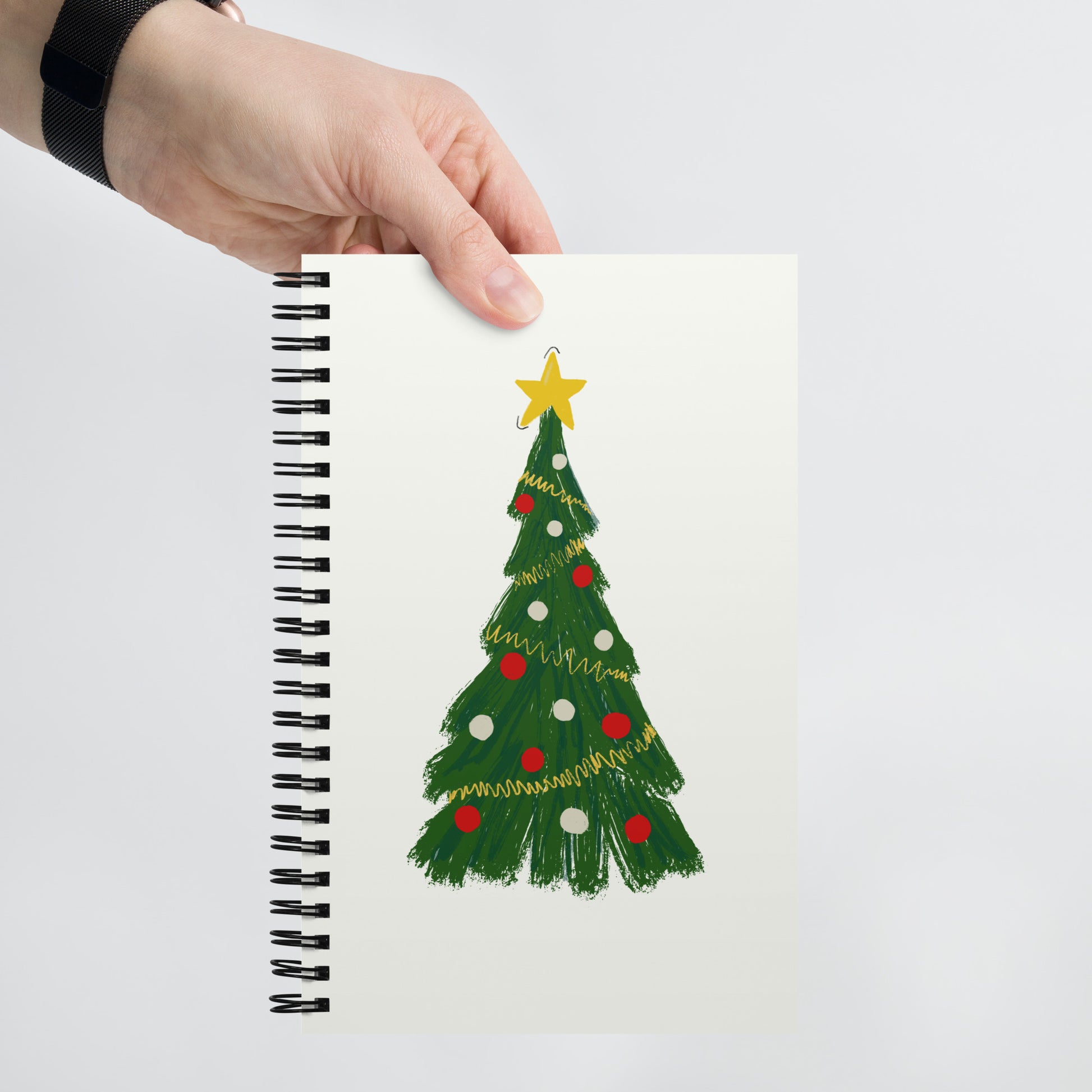 alt= libreta Árbol de Navidad - Kago Studio