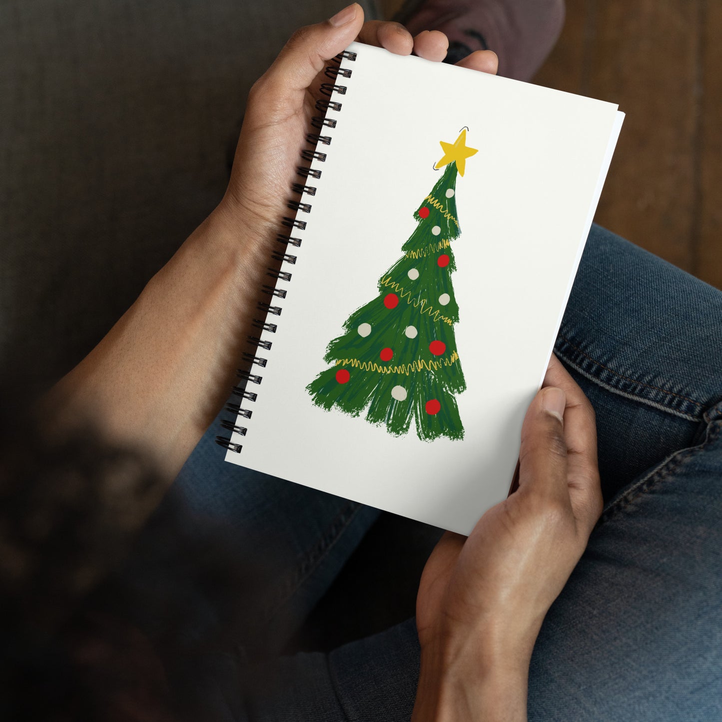 alt= libreta Árbol de Navidad - Kago Studio