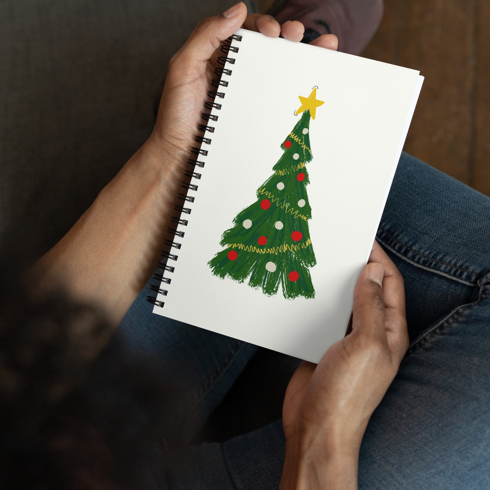 alt= libreta Árbol de Navidad - Kago Studio