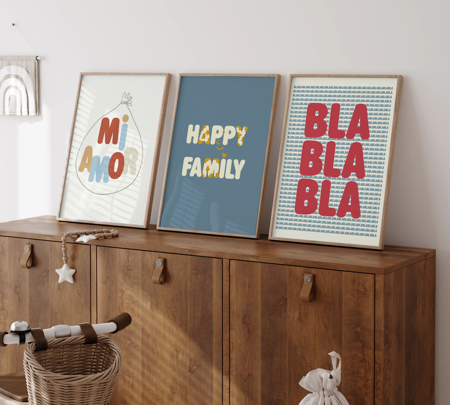 Bundle Láminas Blablabla + Happy Family + Mi amor