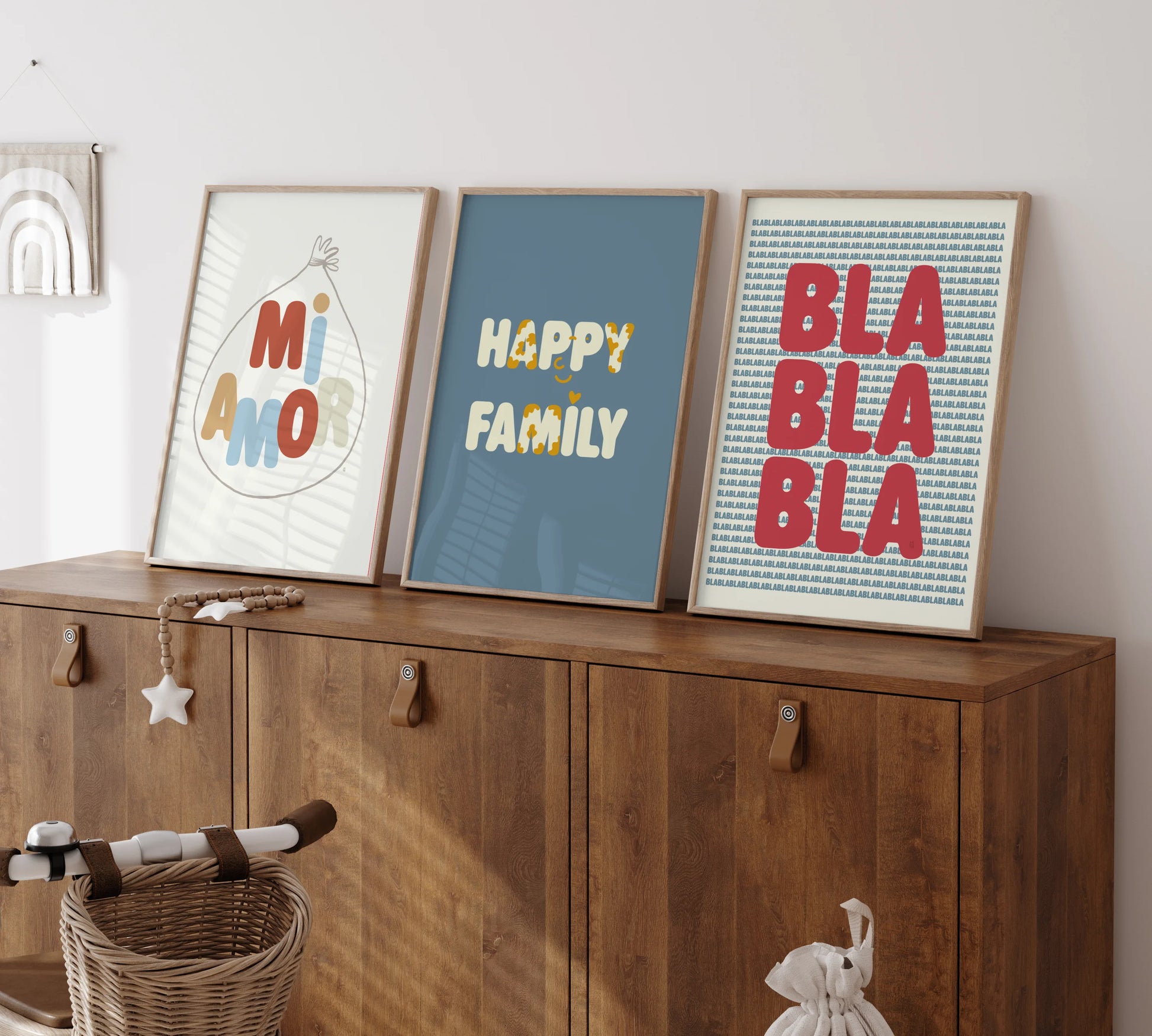 Bundle Láminas Blablabla + Happy Family + Mi amor