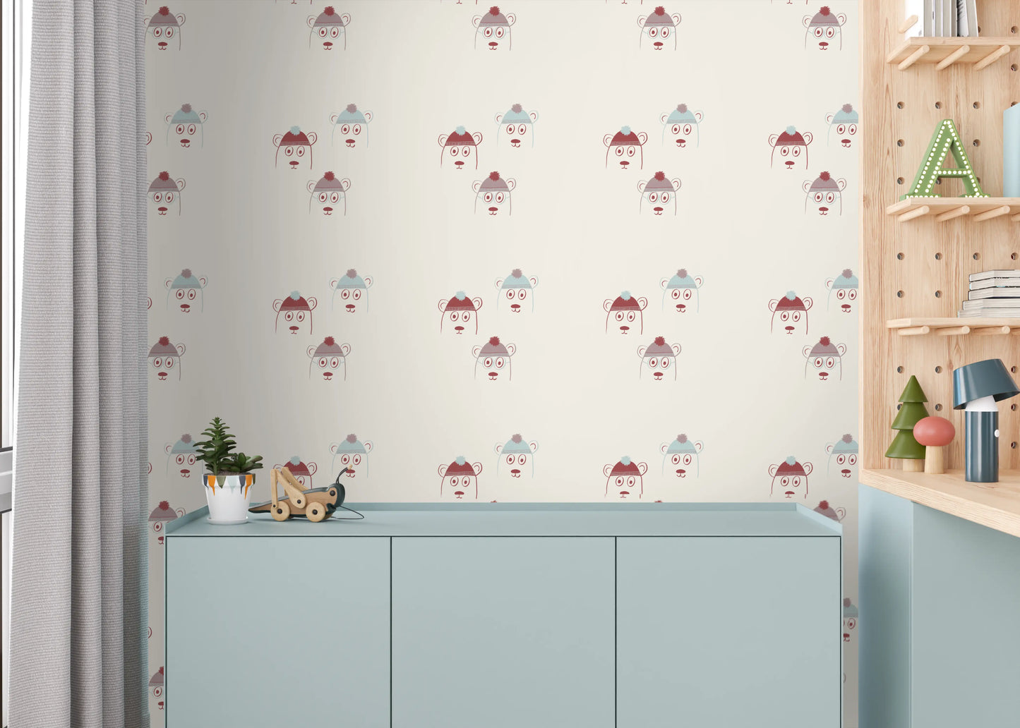 Papel pintado - Ositos - Tradicional