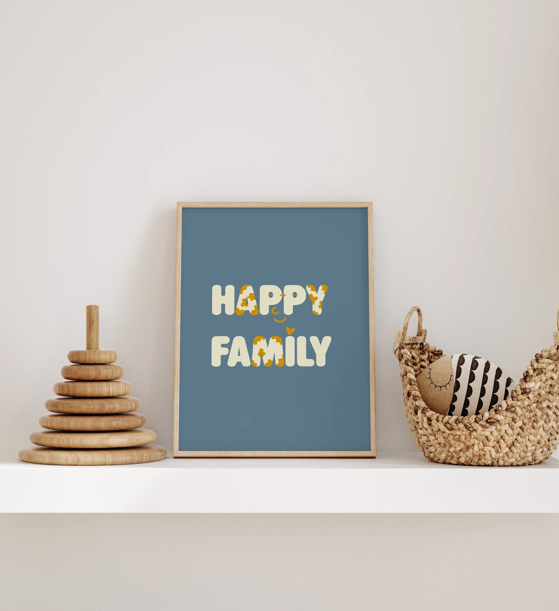 Lámina infantil Happy Family