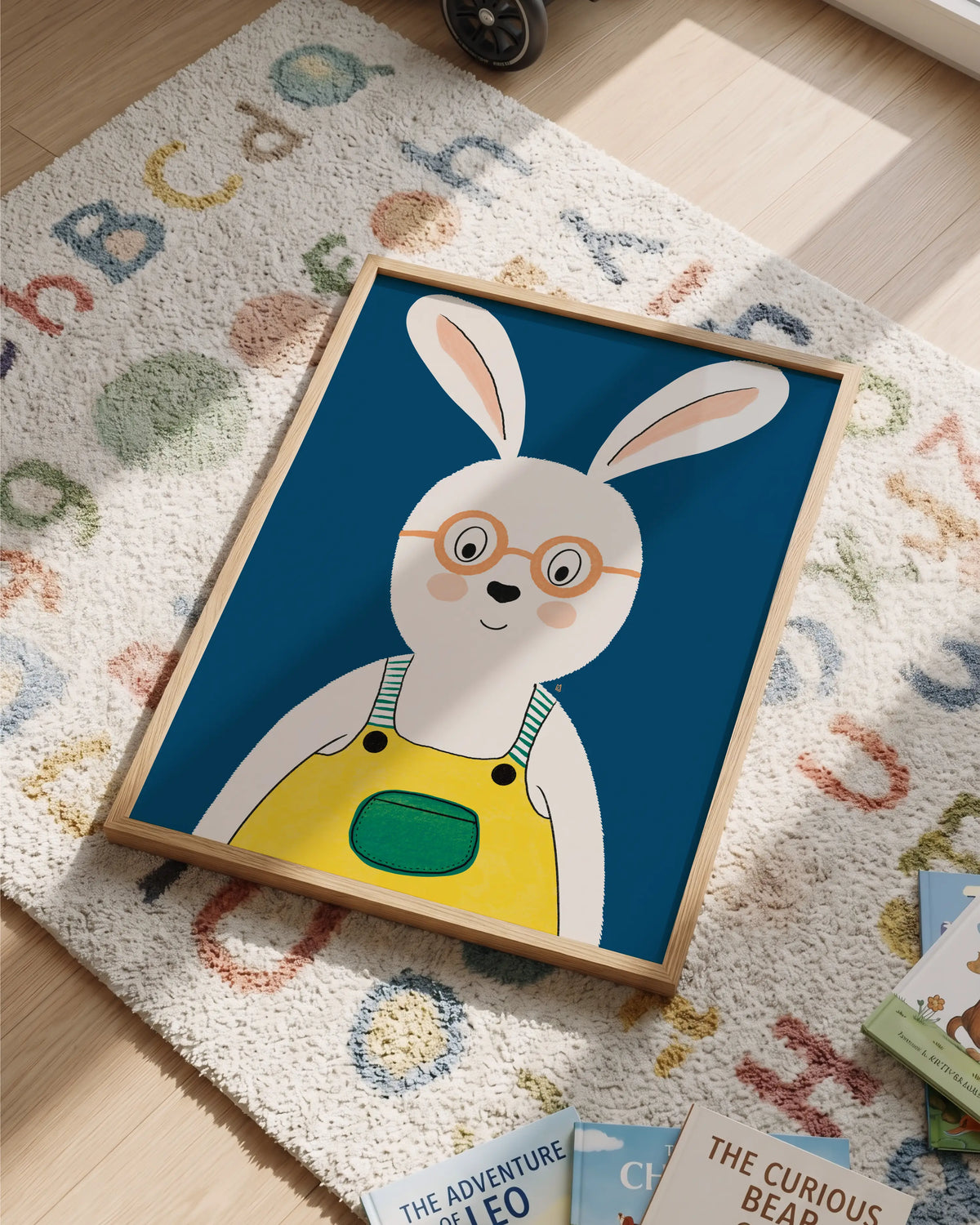alt=affiche enfant Mon ami lapin