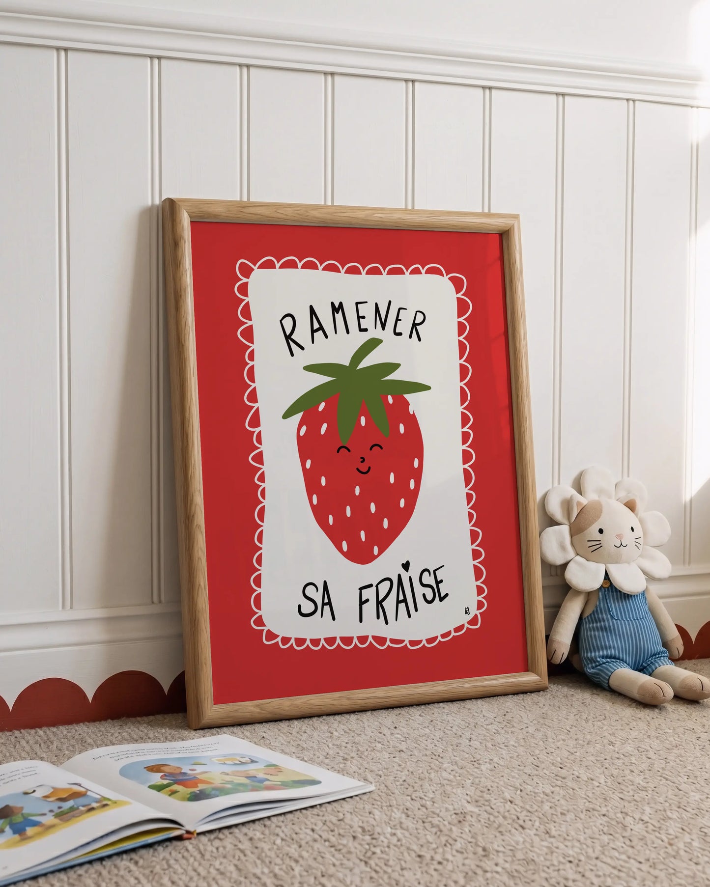 alt= affiche enfant ramene sa fraise