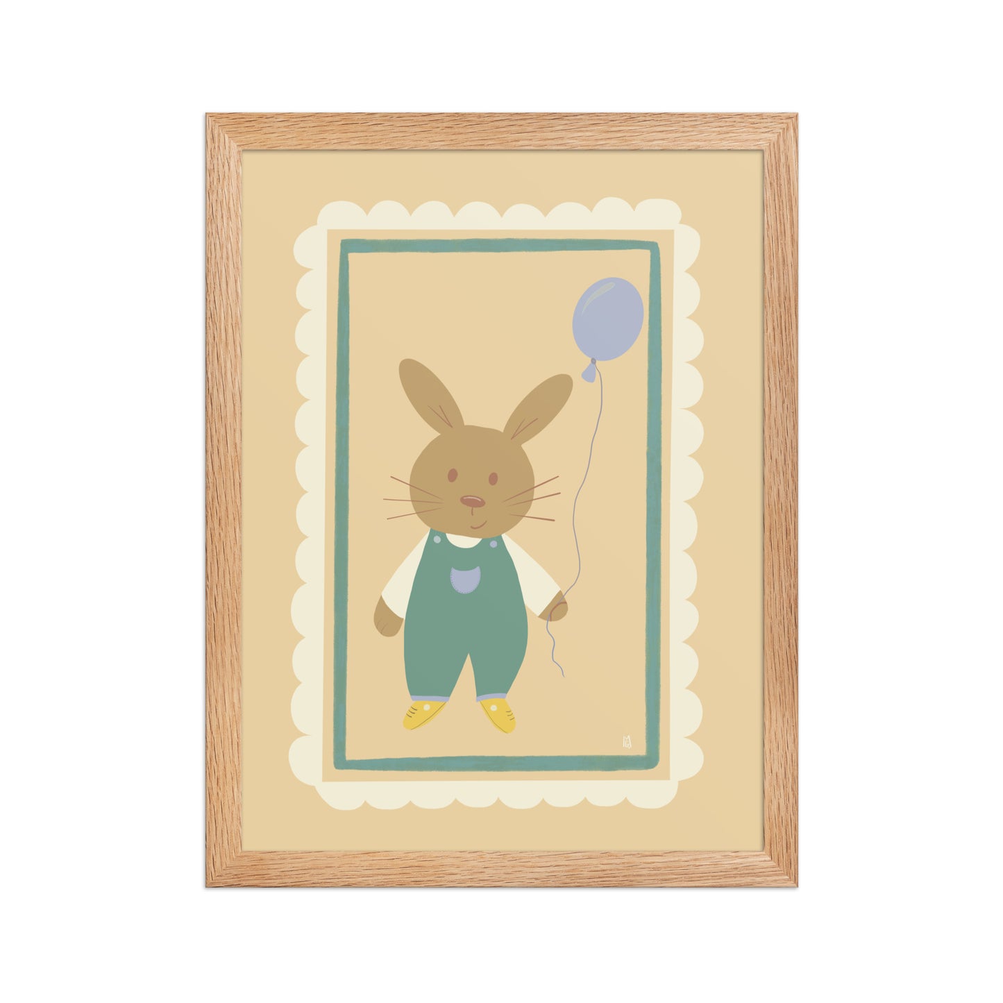 alt= Póster Día de juego con marco - Kago Studio