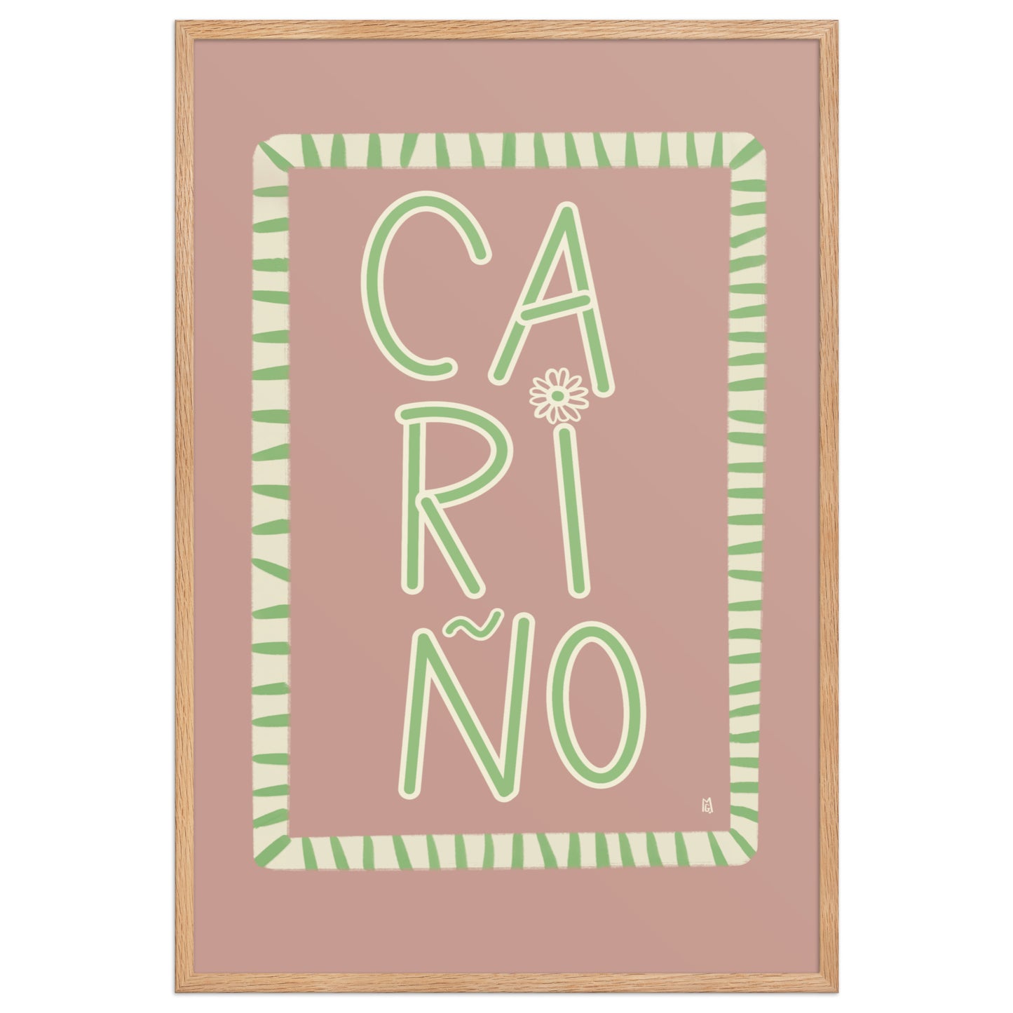 alt=póster cariño - Kago Studio