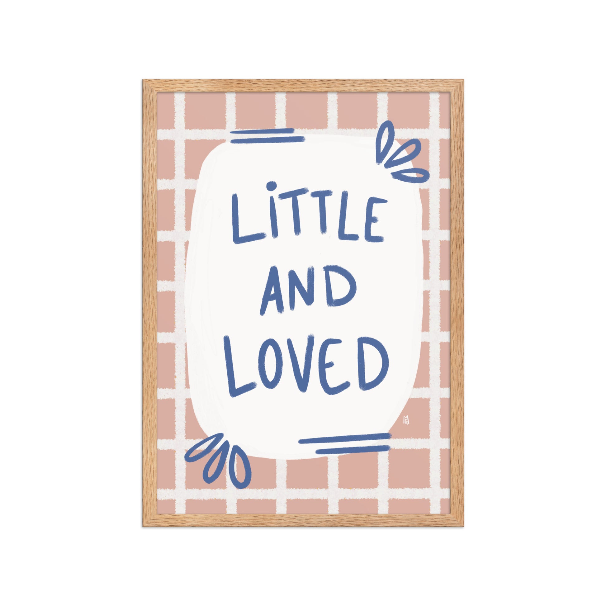 alt = Póster Little and Loved - Kago Studio