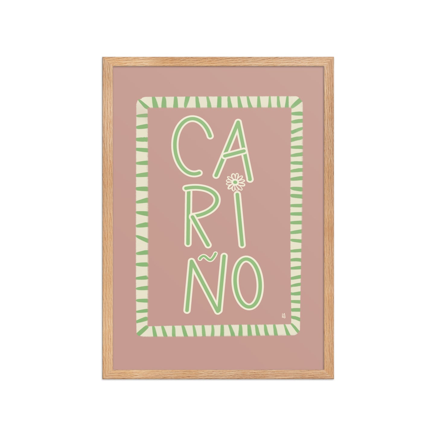 alt=póster cariño - Kago Studio
