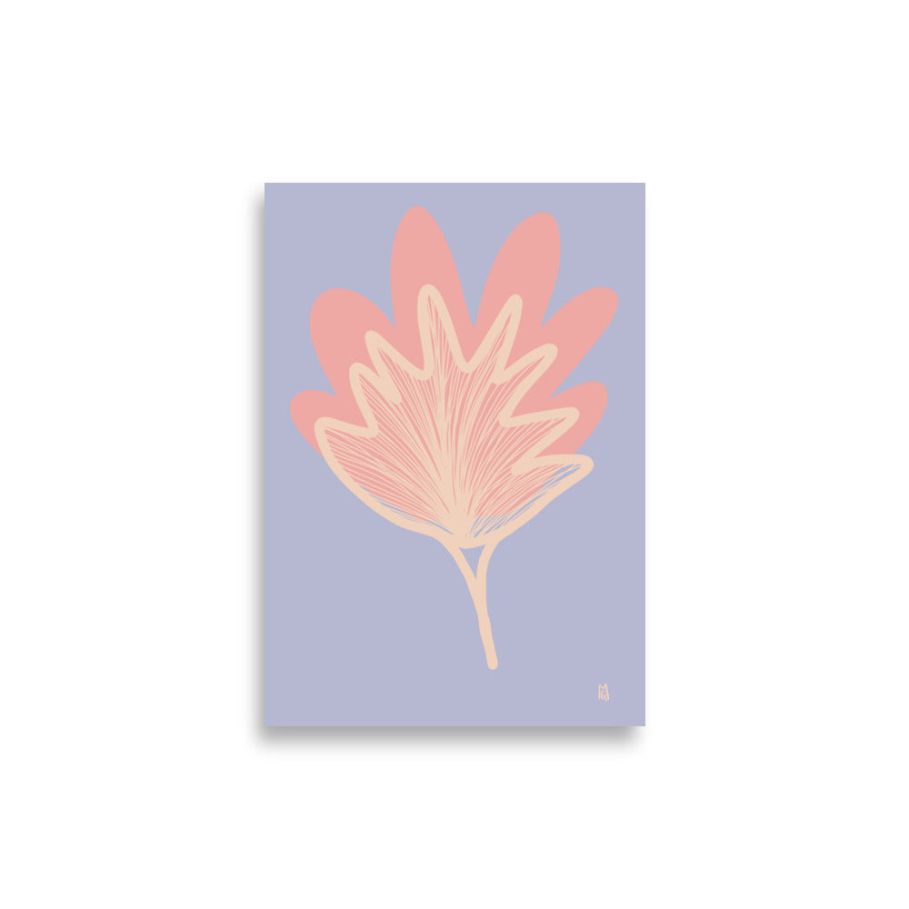 alt="Póster infantil Mi planta en papel mate grueso – decoración divertida y original para habitación de niños"