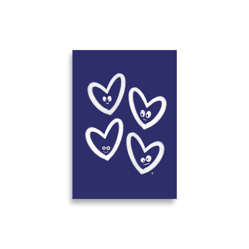 alt=Poster Coeurs rieurs - m